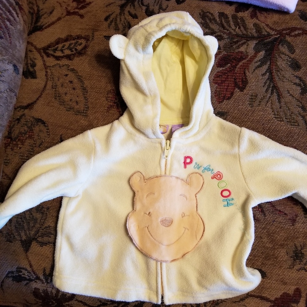 Fleece Winnie the Pooh Jacket with ears